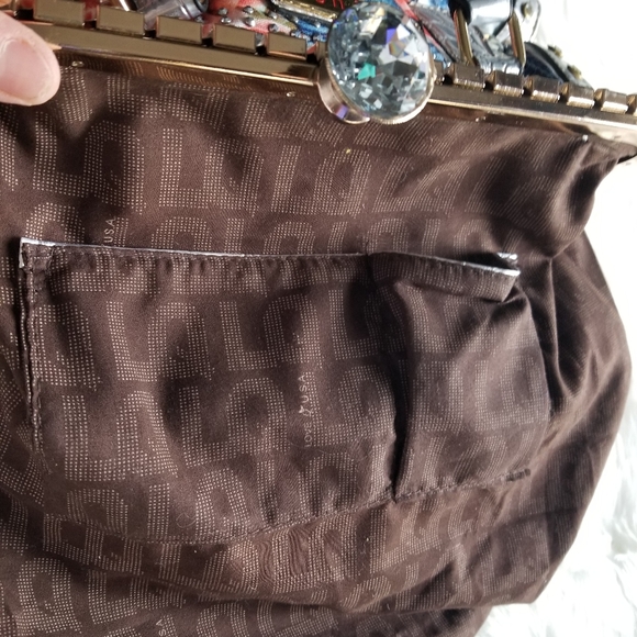 Eiffel Tower-"Rhinestone" Bling Handbag by LOVE USA - Picture 16 of 16